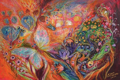 The View Of Arad by Elena Kotliarker metal wall art