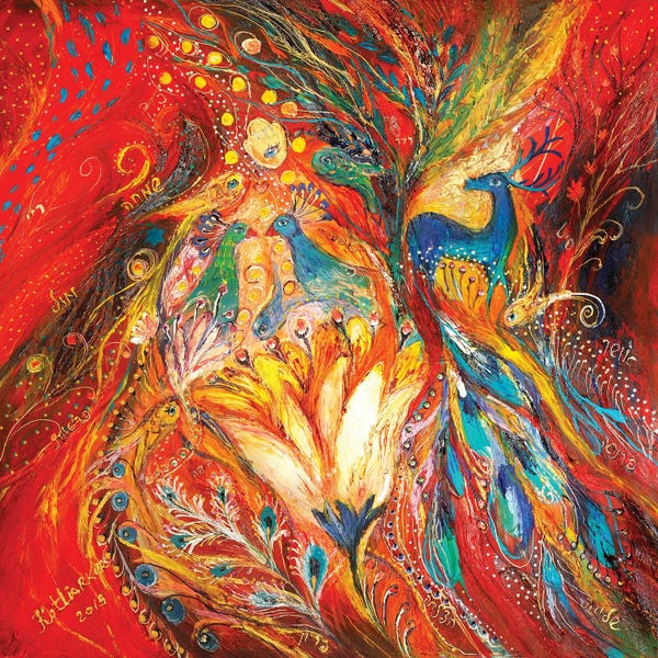 Peacocks: The Secret Of Blue Deer by Elena Kotliarker