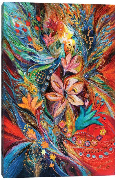 The Passion Of Flowering Canvas Art Print - Elena Kotliarker