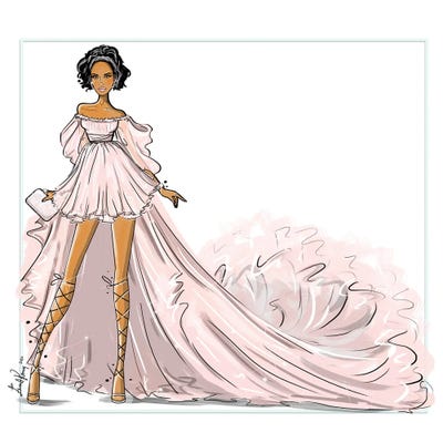 Rihanna Empire Gown