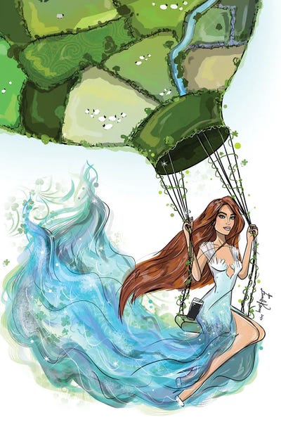 Hot Air Balloons: Eire by Emma Kenny