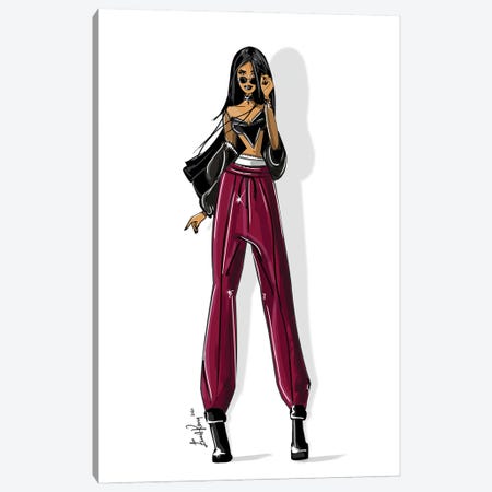 Aaliyah Canvas Print #EKN42} by Emma Kenny Canvas Artwork
