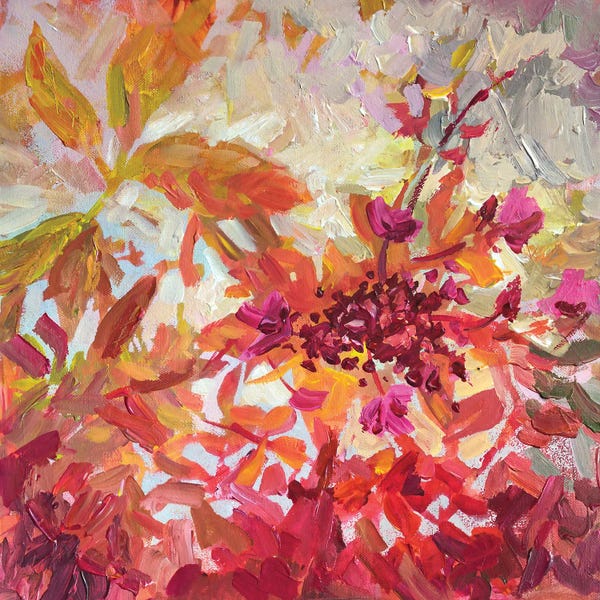Ekaterina Prisich: Old Hydrangea I by Ekaterina Prisich