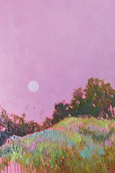 Ekaterina Prisich: Pink Landscape by Ekaterina Prisich