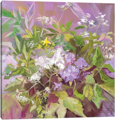 Wildflowers Canvas Art Print - Ekaterina Prisich