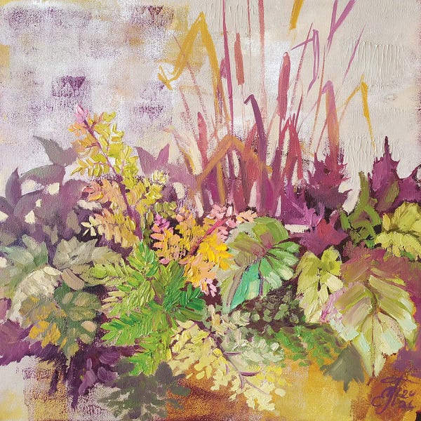 Ekaterina Prisich: Purple Thickets by Ekaterina Prisich