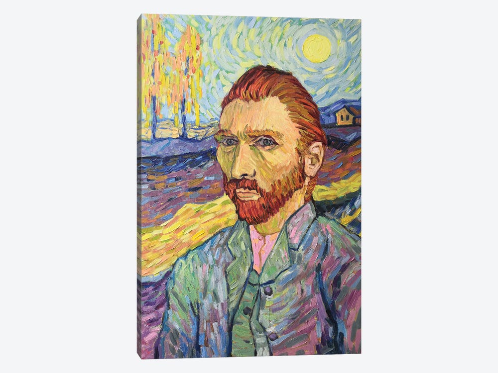 Van Gogh Portrait by Ekaterina Prisich 1-piece Canvas Artwork