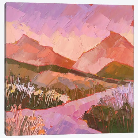 Purple Landscape Canvas Print #EKP34} by Ekaterina Prisich Canvas Artwork