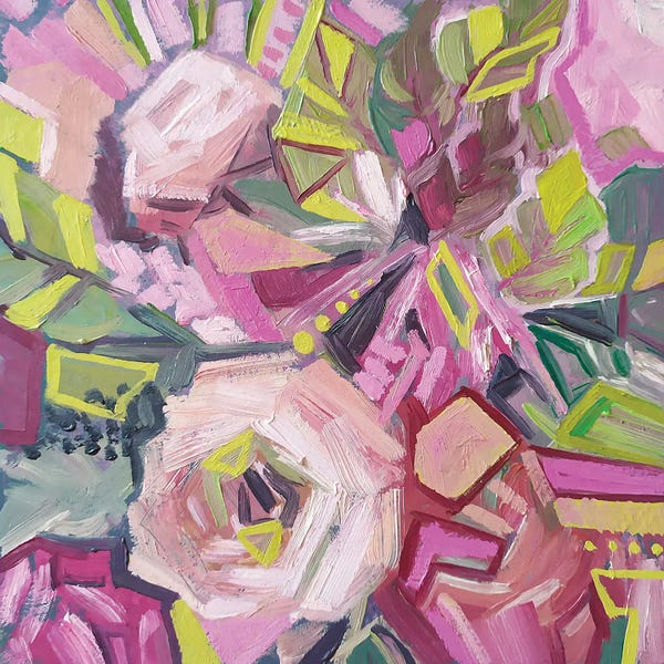 Ekaterina Prisich: Abstract Flowers by Ekaterina Prisich