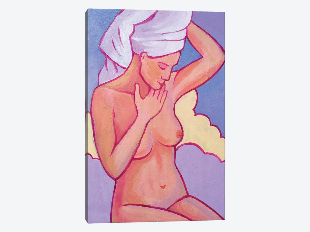 Naked Woman by Ekaterina Prisich 1-piece Canvas Artwork