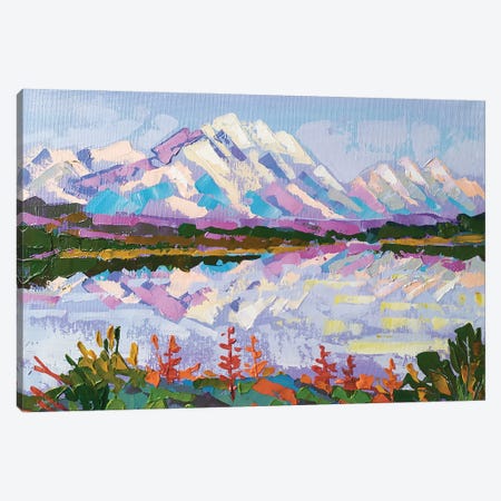 Denali Landscape Canvas Print #EKP46} by Ekaterina Prisich Art Print
