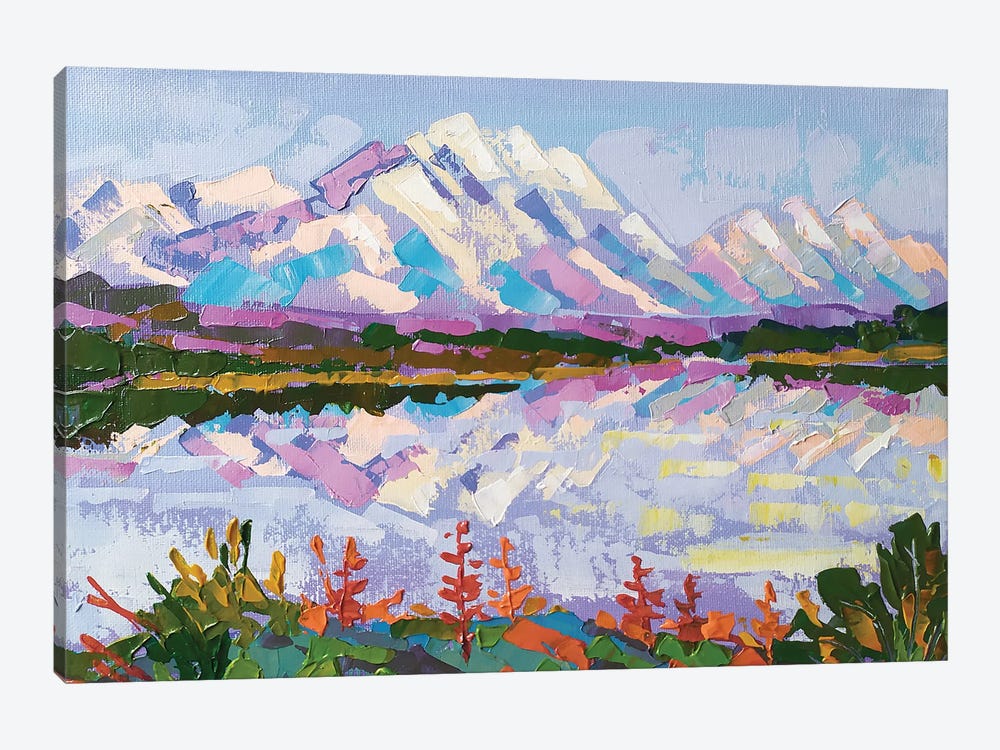 Denali Landscape by Ekaterina Prisich 1-piece Canvas Art