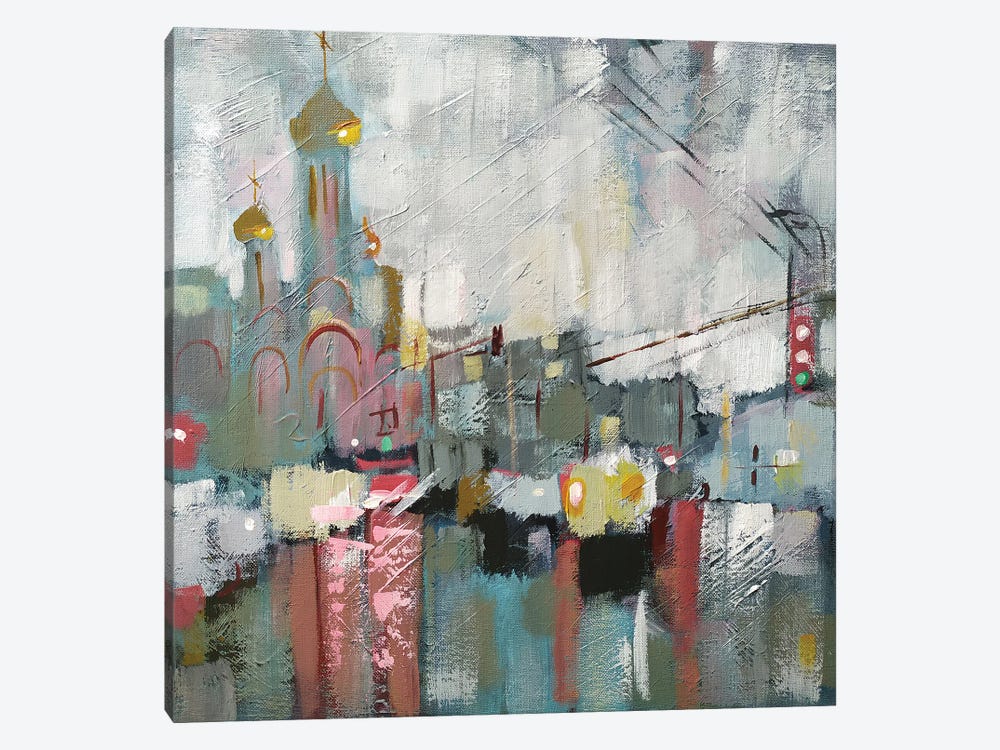 Rainy City 1-piece Art Print