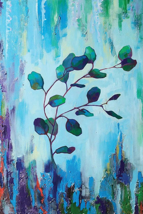 Blue Eucalyptus by Ekaterina Prisich wall art