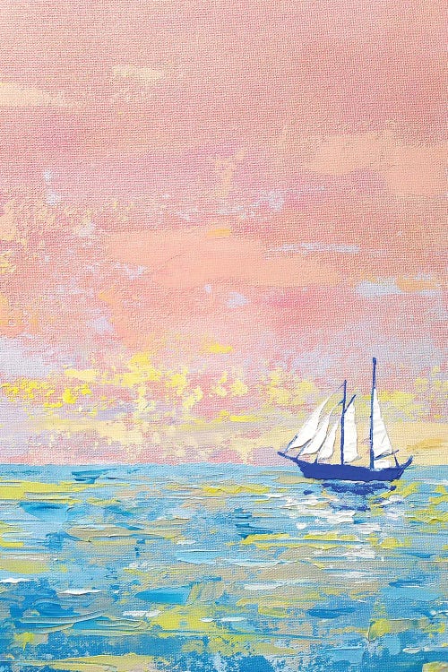 Pink-Blue Seascape