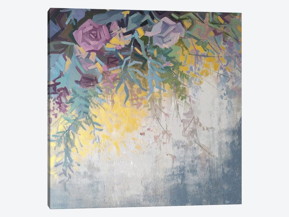 Floral Abstraction by Ekaterina Prisich 1-piece Canvas Artwork