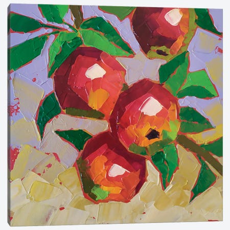 Juicy Apples Canvas Print #EKP70} by Ekaterina Prisich Canvas Print