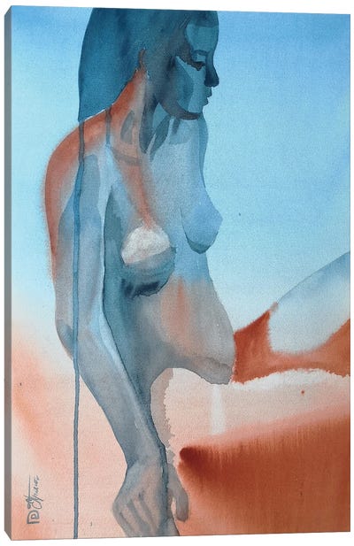 Aesthetics Of The Female Body I Canvas Art Print - Ekaterina Prisich