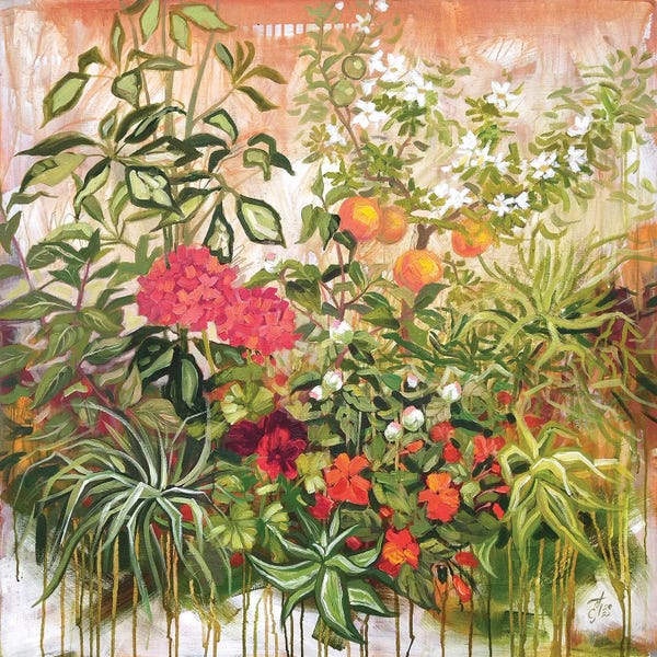 Ekaterina Prisich: Tropical Garden by Ekaterina Prisich