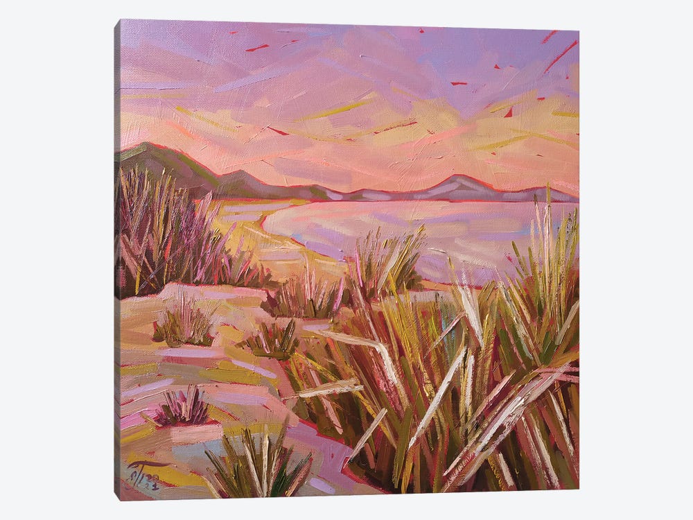 Coastal Thickets At Dusk by Ekaterina Prisich 1-piece Art Print