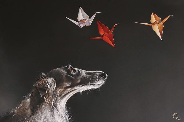Birdwatching by Elena Kolotusha wall art