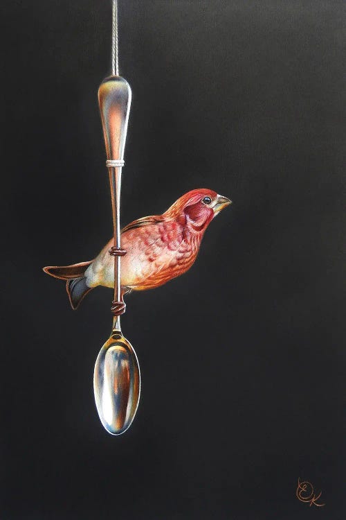 Vintage Spoon And Finch