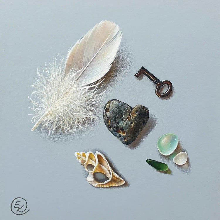 Pretty Things II by Elena Kolotusha wall art