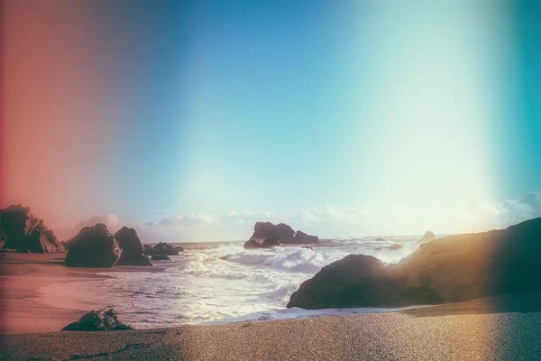 Elena Kulikova: California Coastline Sunshine by Elena Kulikova