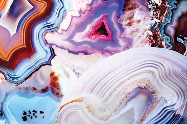 Abstracts In Nature: A Vivid Metamorphic Rock On Fire by Elena Kulikova