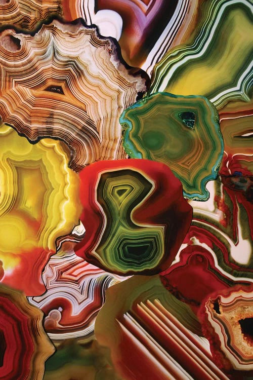 The Layers Of Our Earth by Elena Kulikova wall art