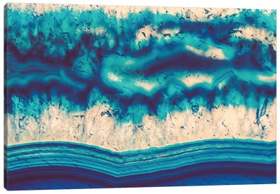 Water Element Canvas Art Print - Jewel Tones