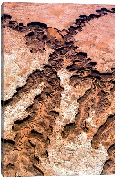 Grand Canyon Canvas Art Print - Abstract Photography