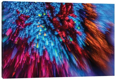 Stardust Refractions Canvas Art Print - Abstract Photography