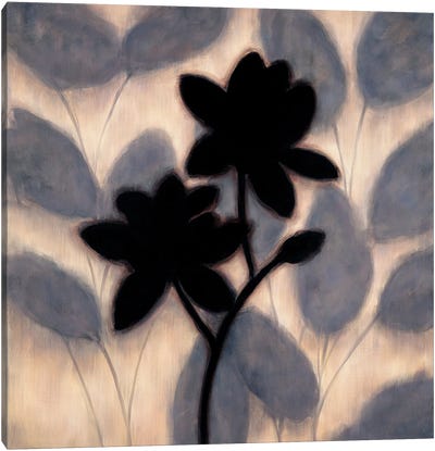 Blossom Silhouette II Canvas Art Print