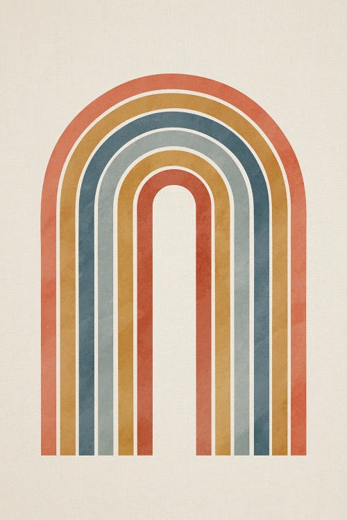 Colorful Minimalist Rainbow