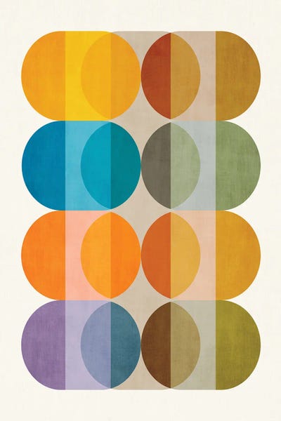 EmcDesignLab: Colorful Modern Circles by EmcDesignLab