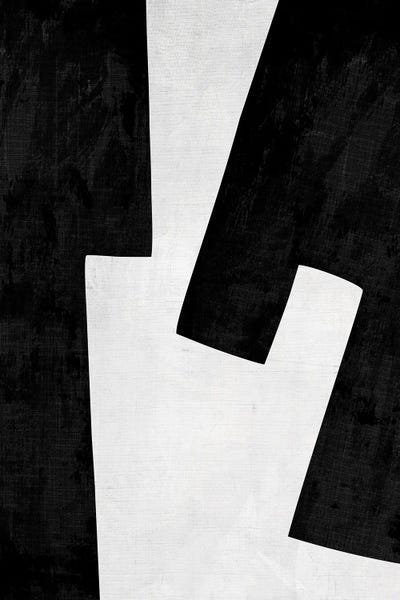 Black & White Minimalist Décor: B&W Min I by EmcDesignLab