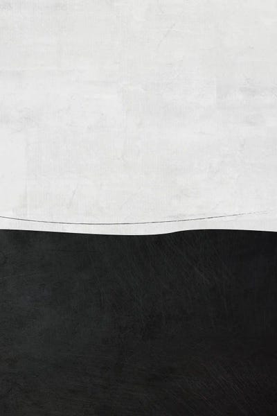 Large Modern Art - Canvas Prints: B&W Minimalist II by EmcDesignLab