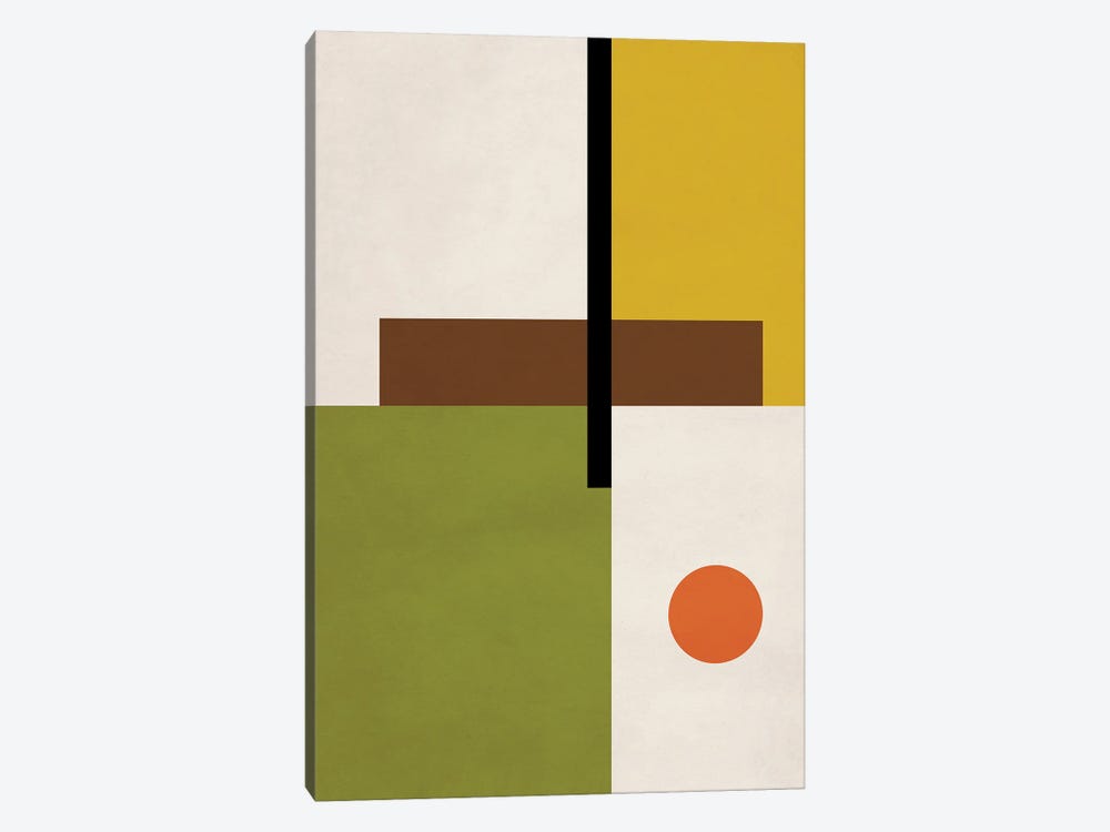 Abstract Geo Bauhaus I by EmcDesignLab 1-piece Art Print