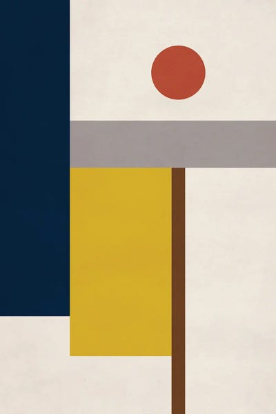 Abstract Graphic Design & Digital: Abstract Geo Bahuaus III by EmcDesignLab