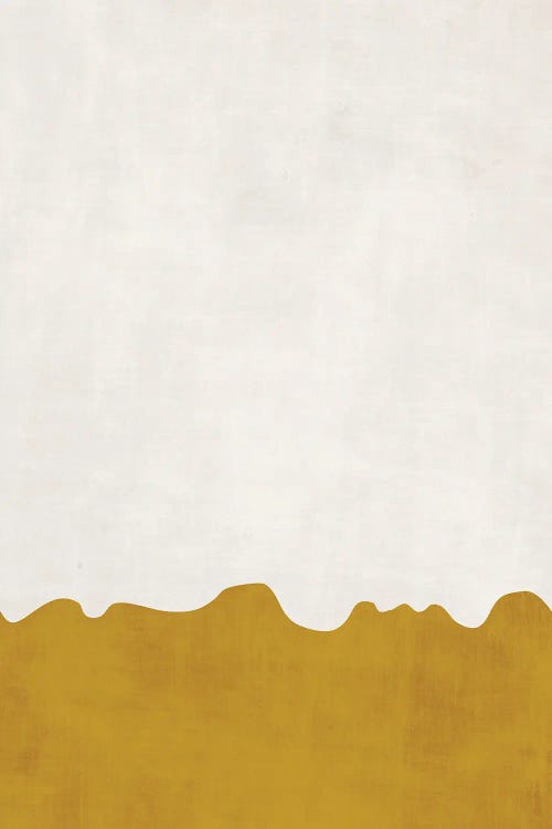Mustard Landscape by EmcDesignLab wall art