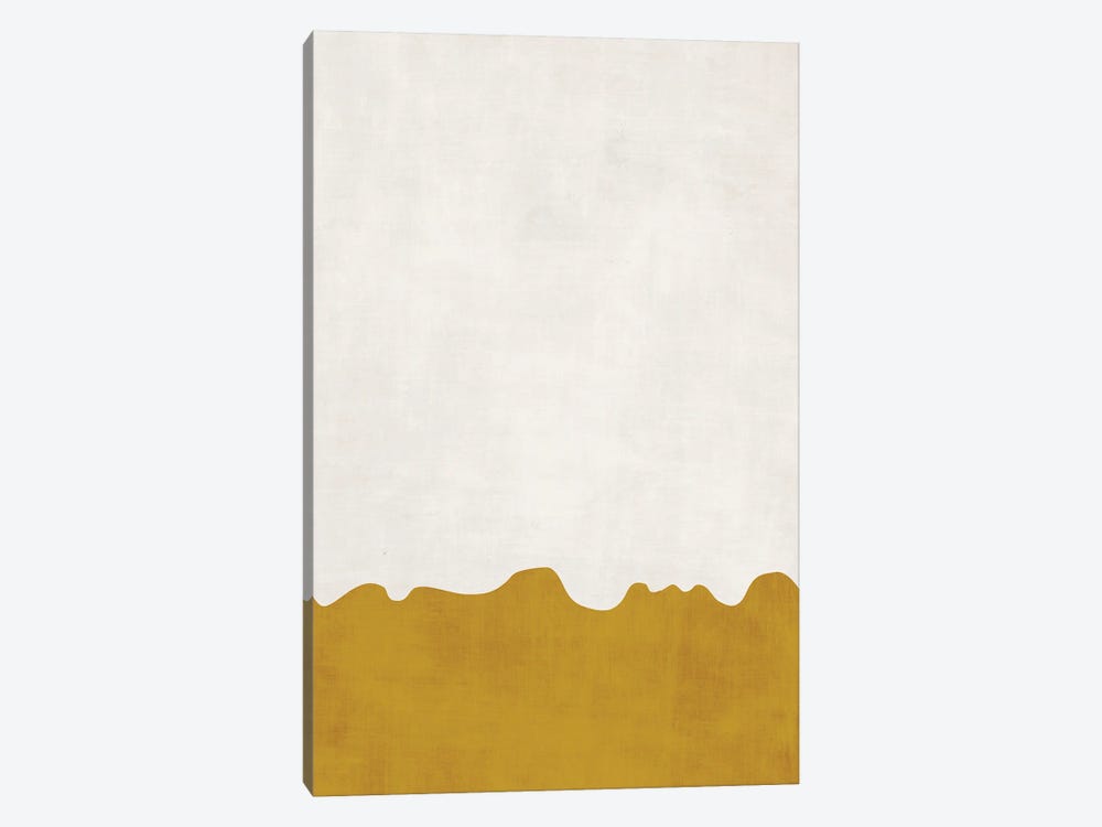 Mustard Landscape by EmcDesignLab 1-piece Canvas Artwork