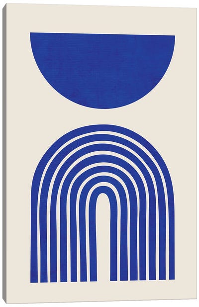 Blue Matisse Arches Canvas Art Print