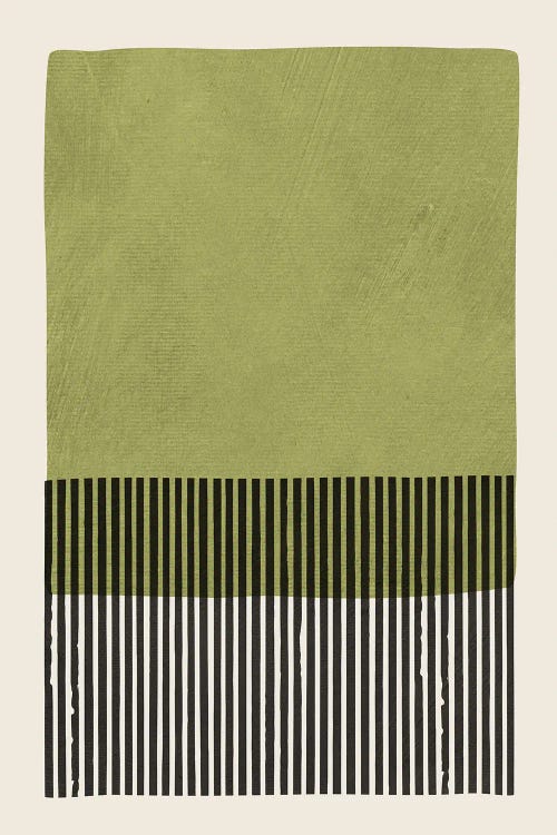 Green Black Wall Art I by EmcDesignLab wall art