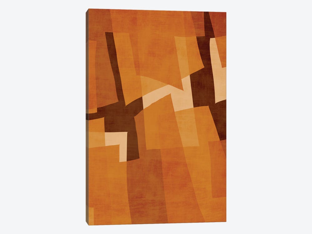 Abstract Wood Digital Abstract by EmcDesignLab 1-piece Canvas Art