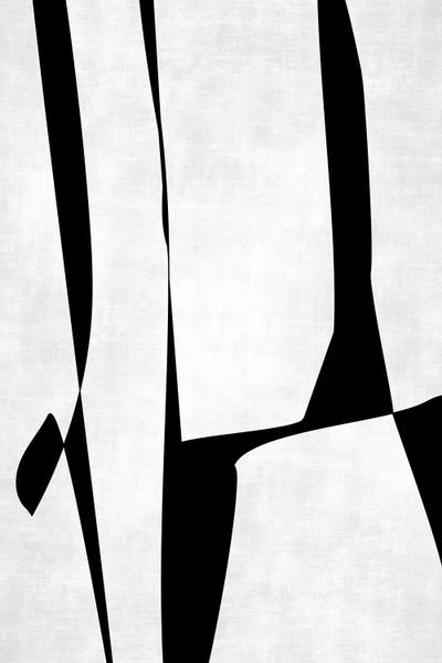 Large Modern Art - Canvas Prints: Minimalist B&W I by EmcDesignLab