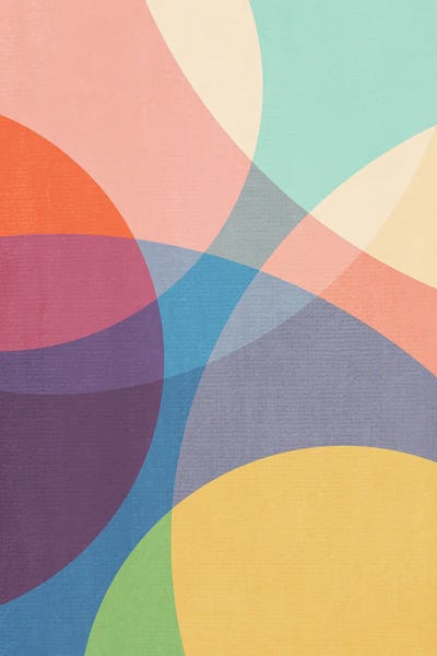 Abstract Colorful Circles II
