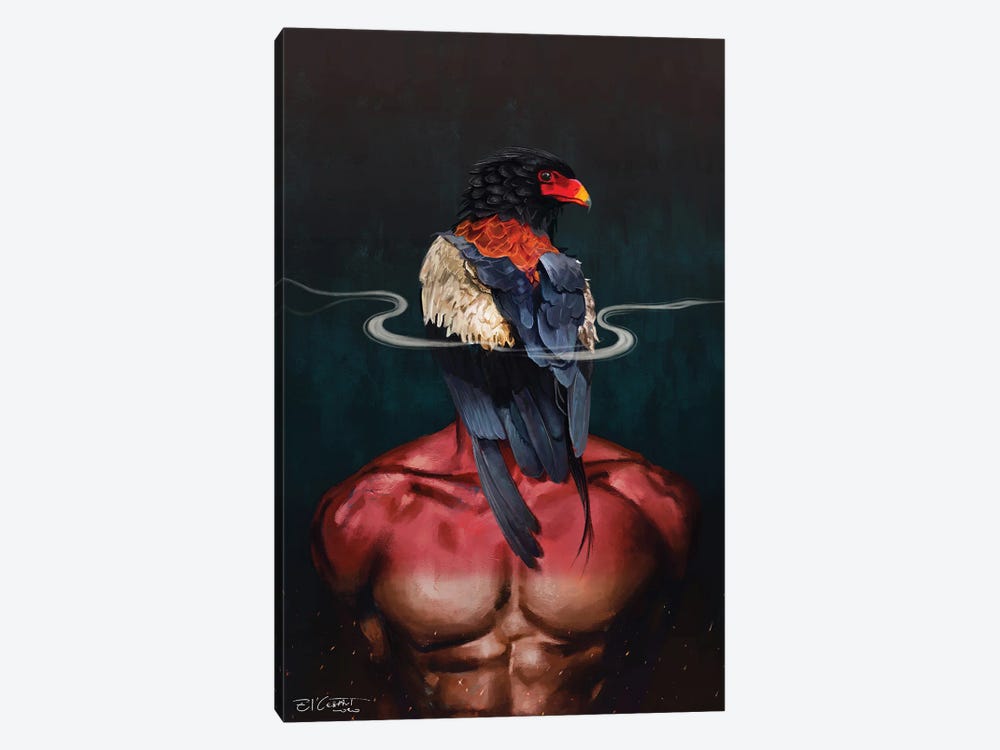 Bateleur Eagle by El'Cesart 1-piece Art Print