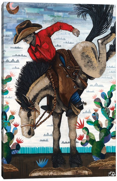 Pecos Bill Canvas Art Print