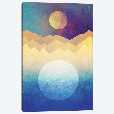 The Moon And The Sun Canvas Print #ELF109} by Elisabeth Fredriksson Canvas Artwork